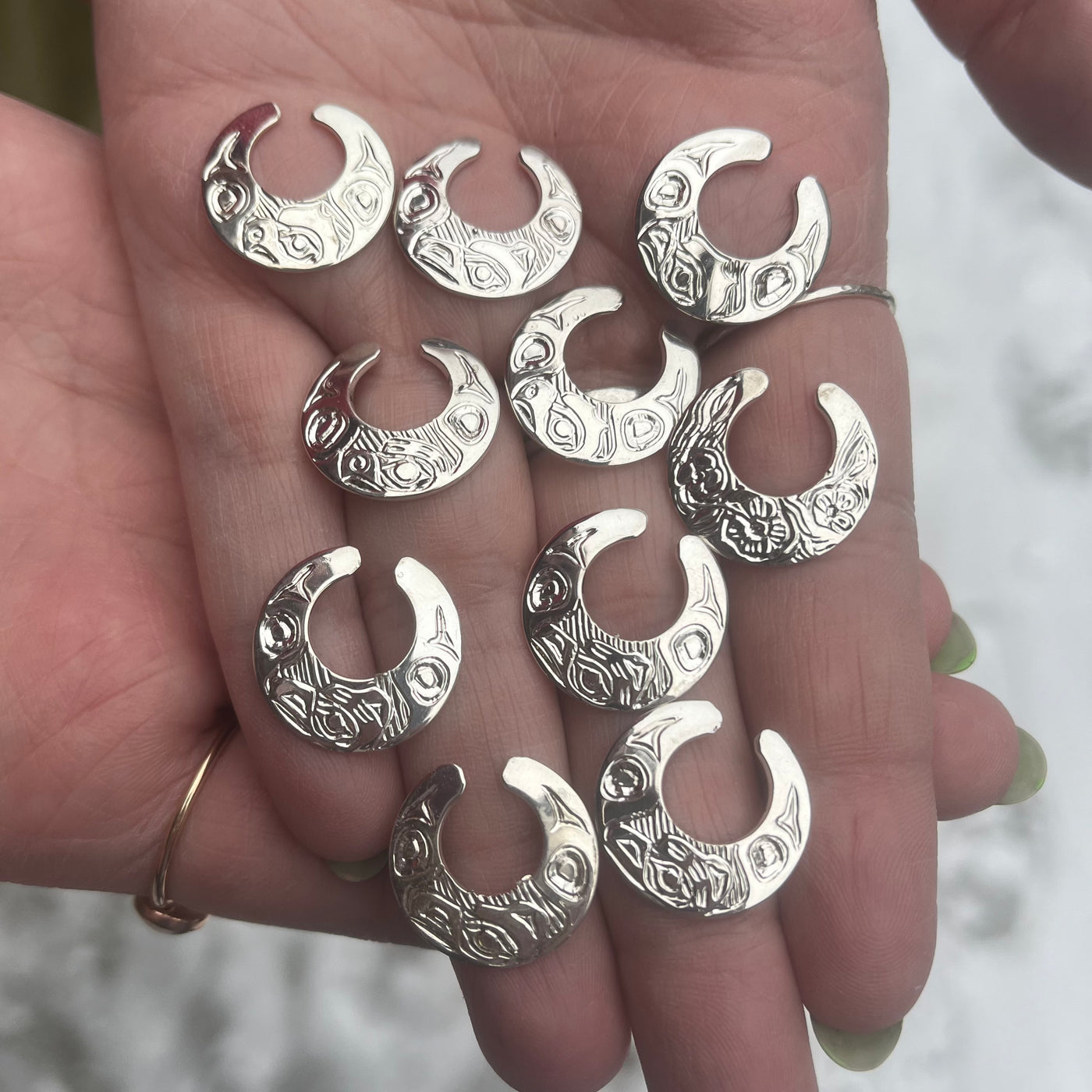 Mini Silver Nose Rings