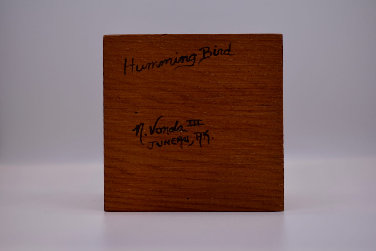 Small Hummingbird Bentwood Box