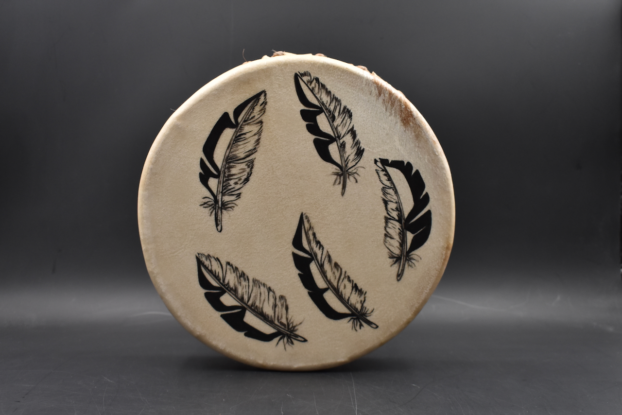 8" Feather Drum