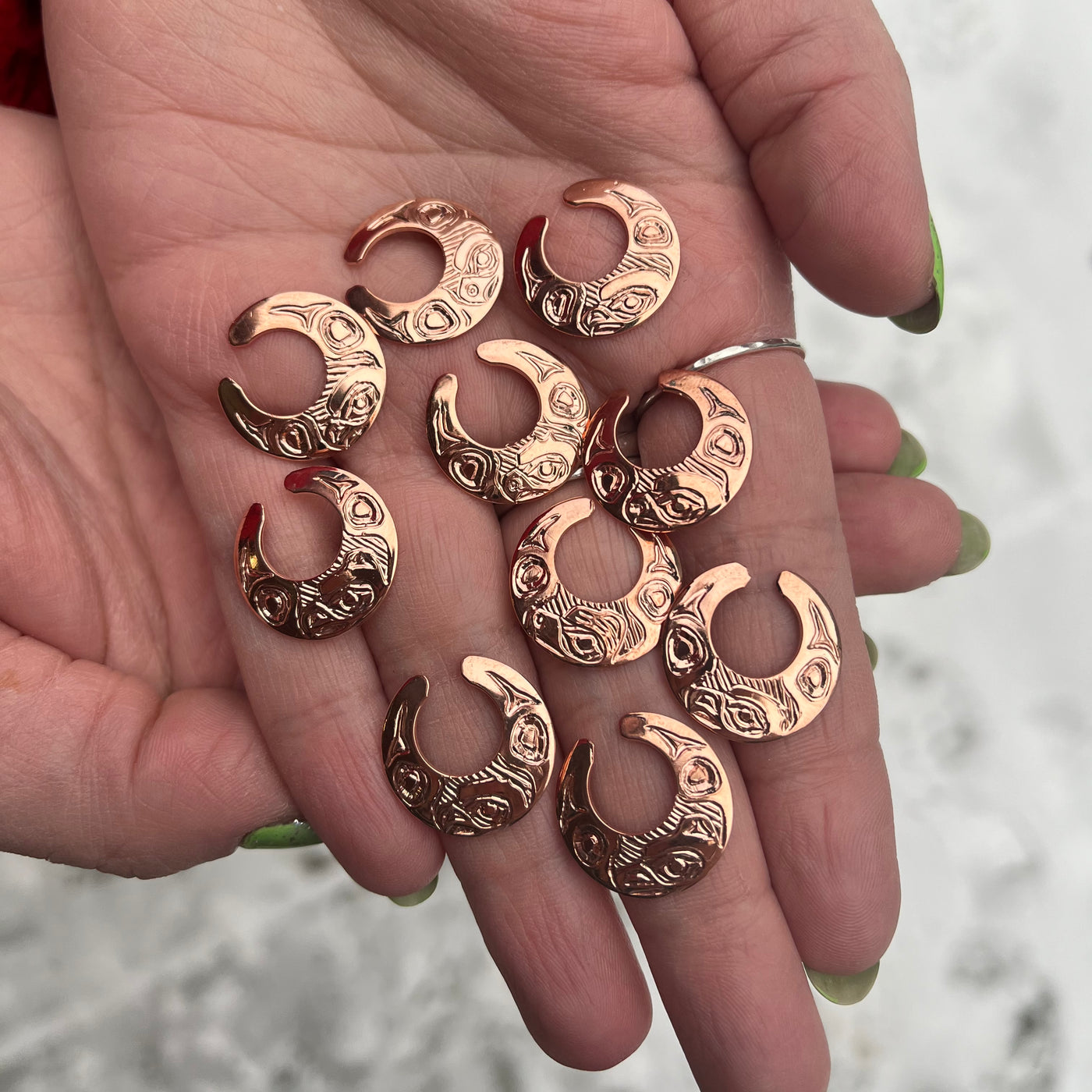 Copper nose deals ring