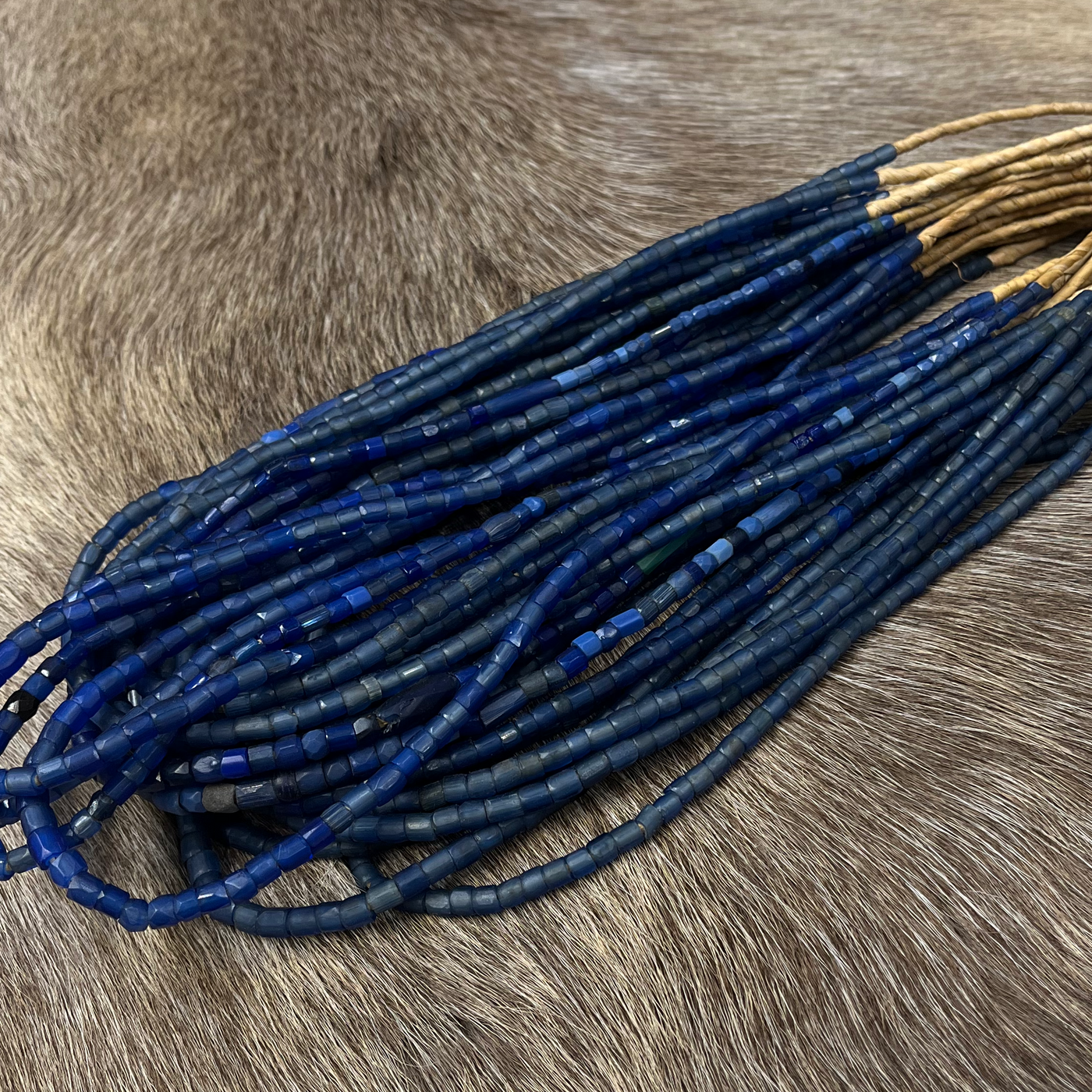 Mini Russian Blue Trade Beads